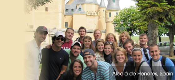 STUDY ABROAD<br><br>Experience different cultural and economic environments<br><br><center>UK - SPAIN <br>COSTA RICA <br>ITALY - FRANCE </center>